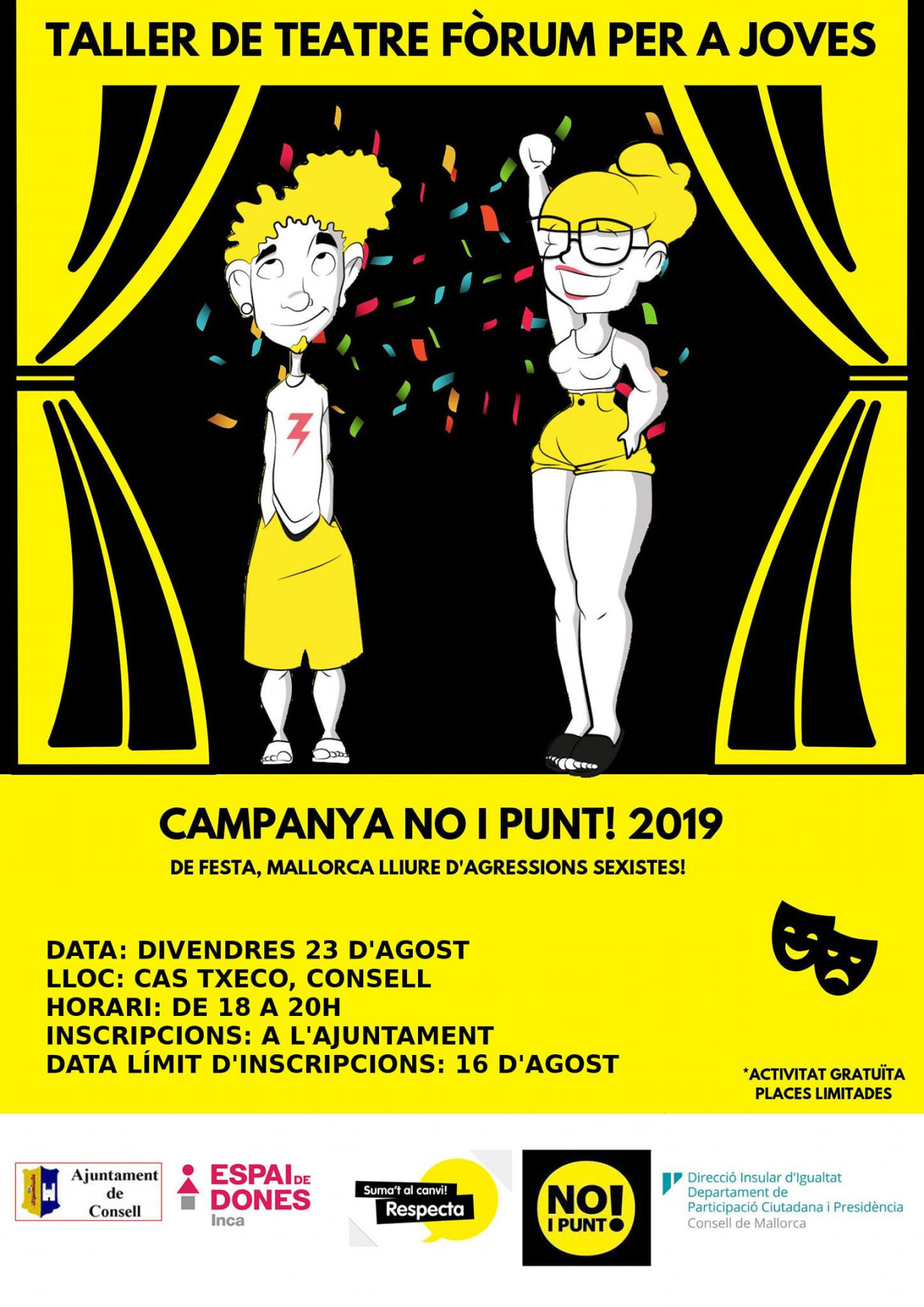 Taller de teatre fòrum per a joves