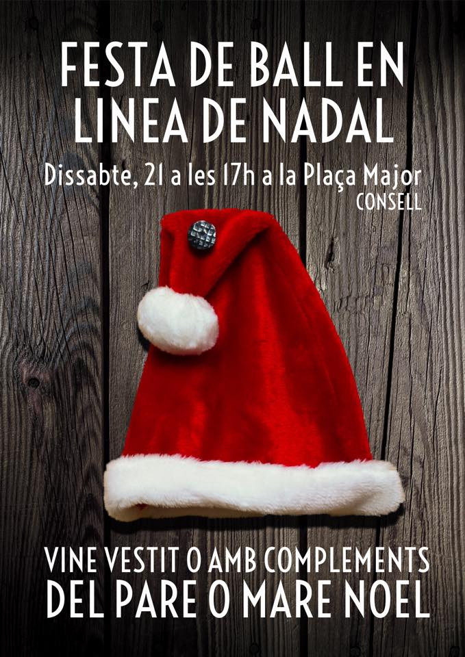 Festa de ball en línea de Nadal