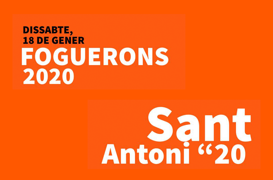 Foguerons Sant Antoni 2020