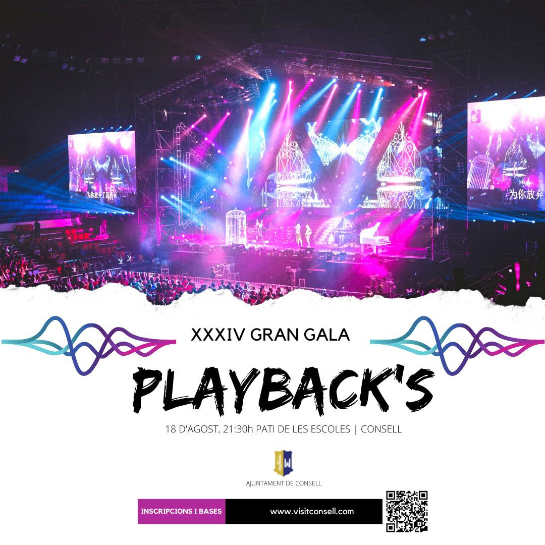 33ª EDICIÓ GRAN GALA DELS PLAYBACK'S