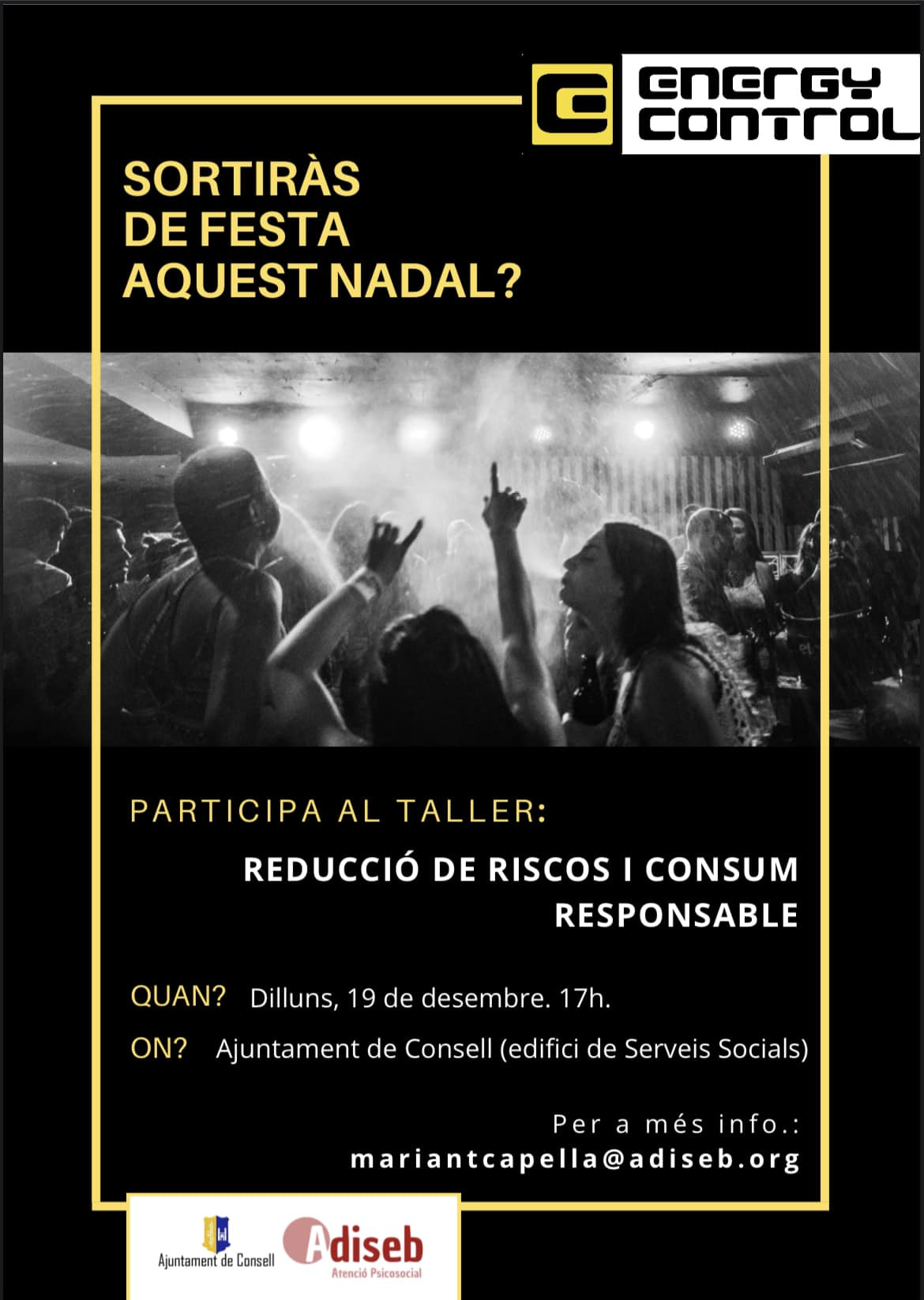 Taller de REDUCCIÓ DE RISCOS I CONSUM RESPONSABLE