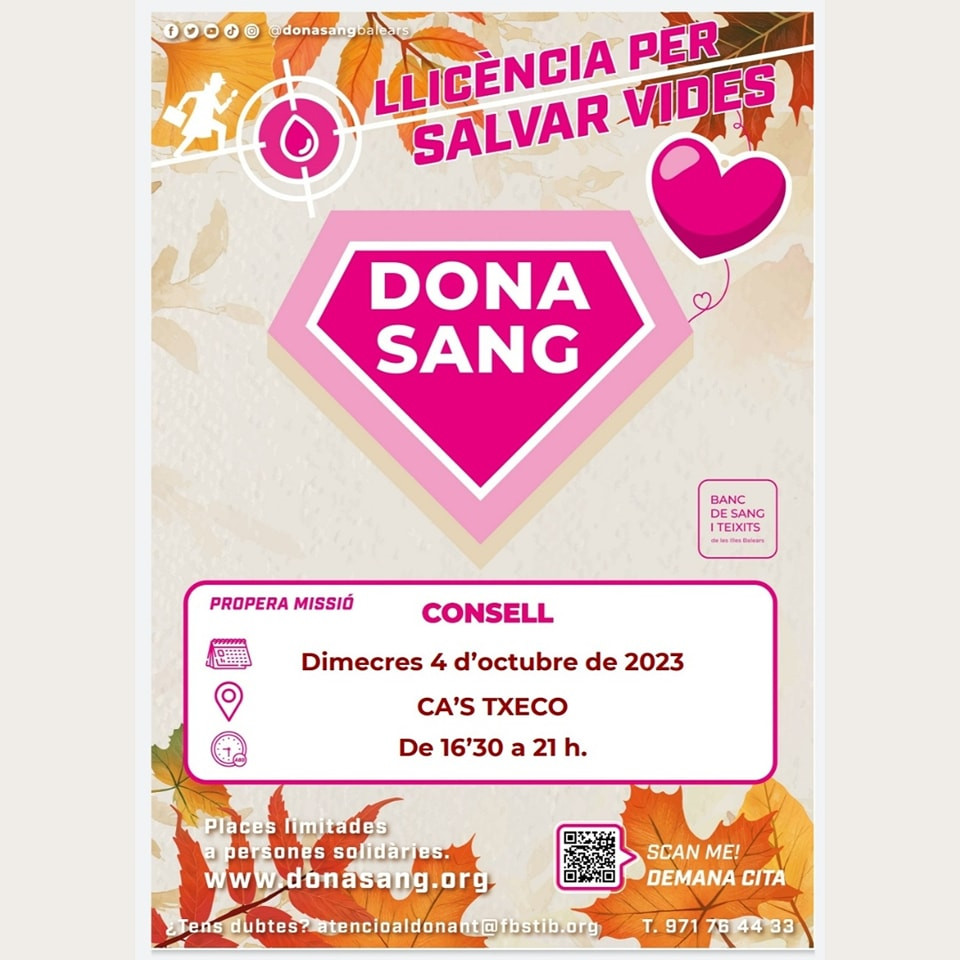 DONACIÓ DE SANG A CONSELL