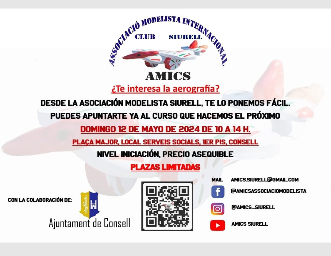 CURS D'AEROGRAFIA D'INICIACIÓ