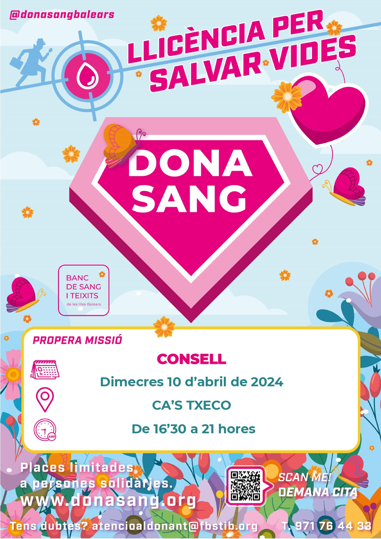 DONACIÓ DE SANG A CONSELL