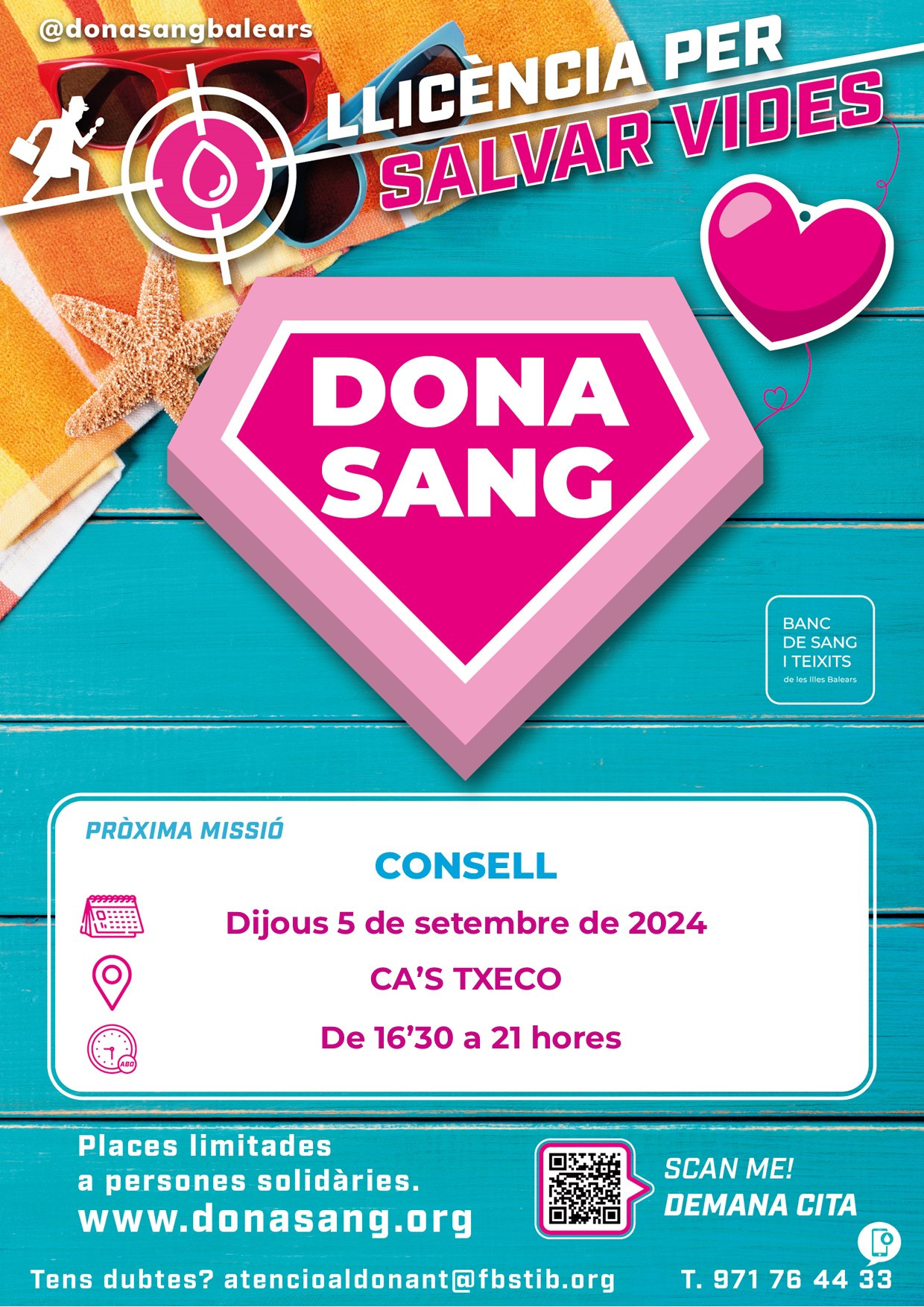 Campanya donació sang a Consell