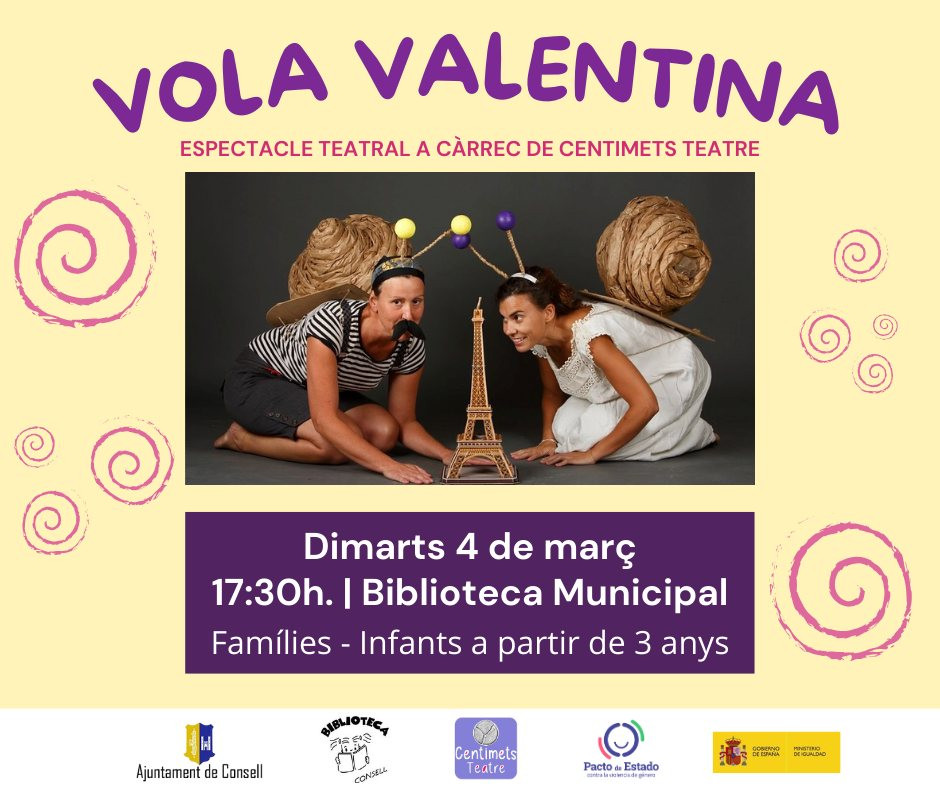 Espectacle teatral "Vola Valentina"