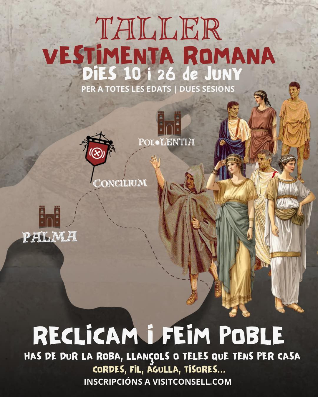 TALLER DE VESTIMENTA ROMANA