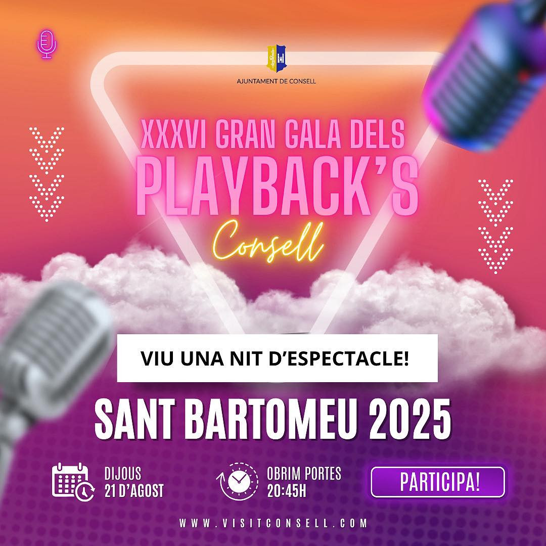 XXXVI EDICIÓ GRAN GALA DELS PLAYBACK’S