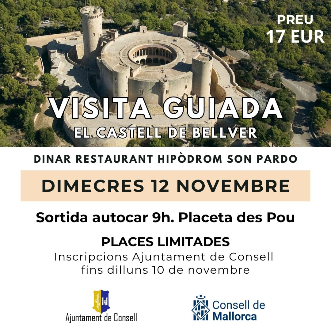 Vine amb nosaltres a descobrir el Castell de Bellver: el somni del bon rei!