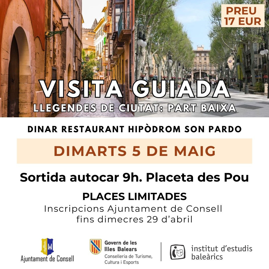 VISITA GUIADA A PALMA: CIUTAT BAIXA