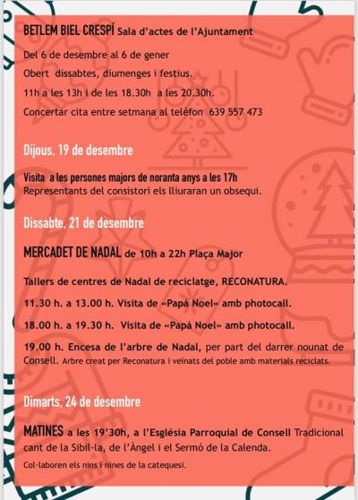 Consell Nadal 2019