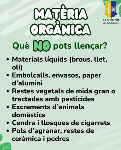 Cubells d’orgànica Consell