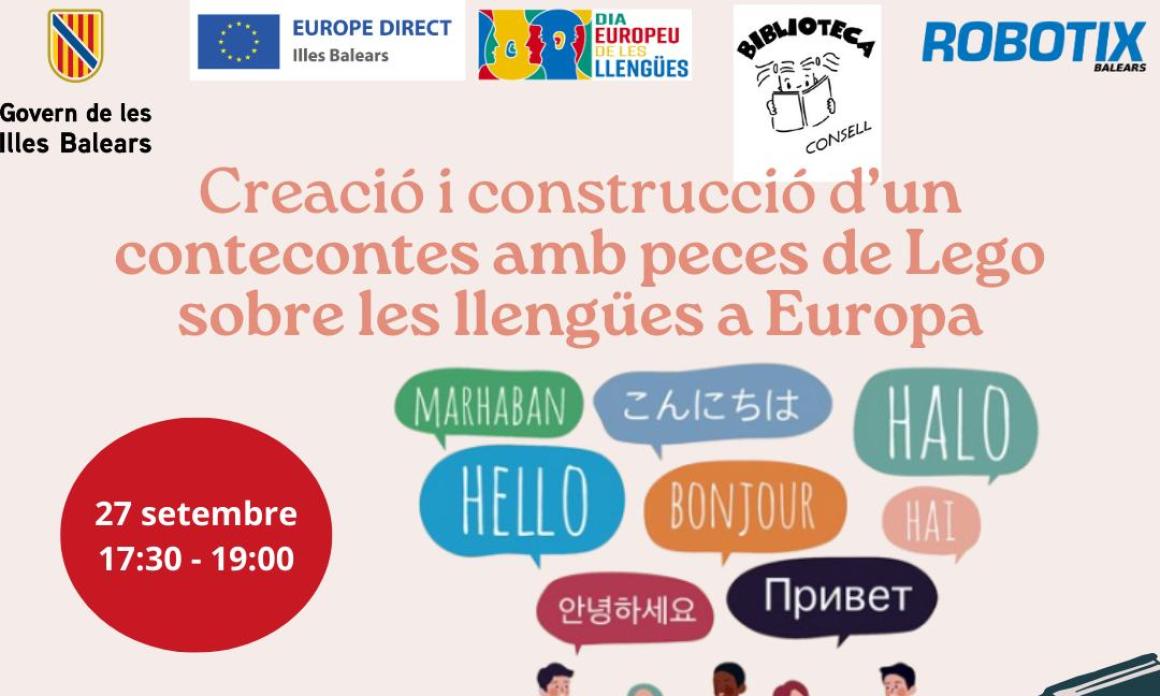 Creació i construcció d'un contacontes amb peces de lego sobre les llegües a Europa